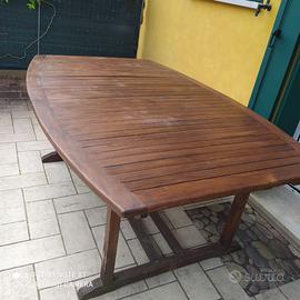 Tavolo Allungabile 180(+60)x120 + 4 Poltroncine