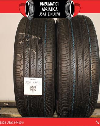 2 Gomme 235 60 R 18 Michelin al 70% SPED GRATIS