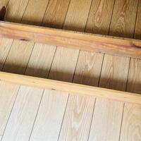 Tre coppie di mensole legno massello vintage