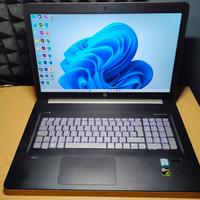 Notebook HP 17 pollici 17-n100nl perfetto