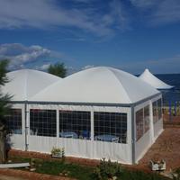 Gazebo 3x4 piantoni con gronda