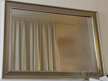 Specchio ornamentale argento
