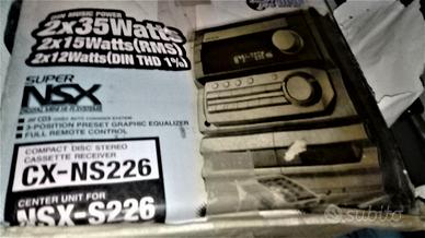 CASSETTE CD RADIO AIWA NSX S226 CON CASSE
