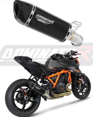 SCARICO TERMINALE HP6 TITANIO BLACK KTM SUPER DUKE