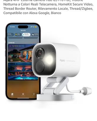 Aqara G5 Pro Poe (Power Over Ethernet) cablato