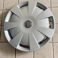 kit audi 4 gomme+ cerchi + borchie 