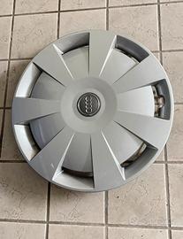 kit audi 4 gomme+ cerchi + borchie 