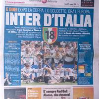 Inter Campione d'Italia. 18 scudetto. 