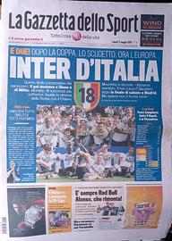 Inter Campione d'Italia. 18 scudetto. 