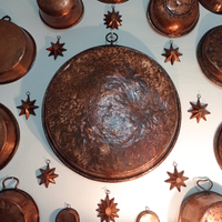 Utensili di rame Nazionale originali