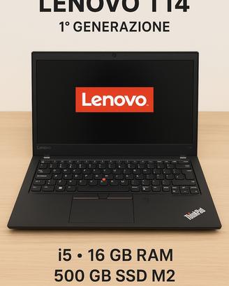 Notebook professionale lenovo thinkpad T14 win 11