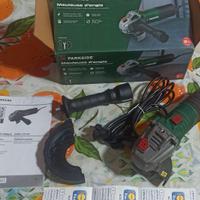 Smerigliatrice Parkside 220V diametro 115 mm Nuova