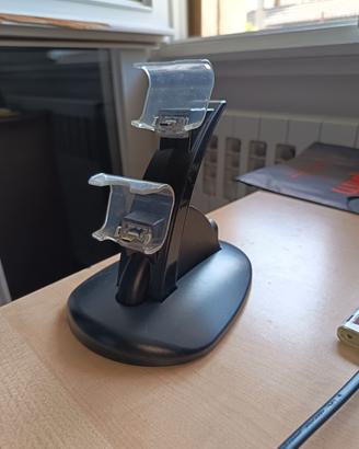 caricatore doppio per controller ps4
