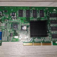 Scheda Video Nvidia Geforce 2 MX400 AGP 8X Vintage