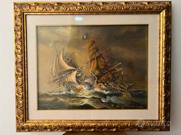 Quadro Veliero Longanesi