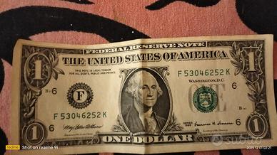 collezionismo banconote 1 dollaro 