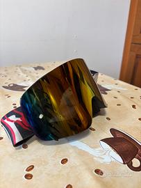 Maschera Cross Raven Edge Charge Lente a Specchio