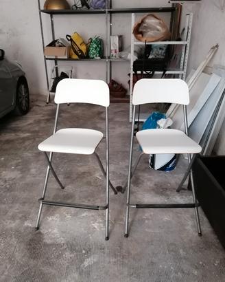 Coppia di sgabelli ikea