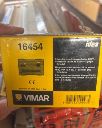6 Vimar 16454 + 10 tessere vimar 16452.H