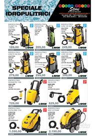 idropulitrice per casa auto e lavoro in promozione