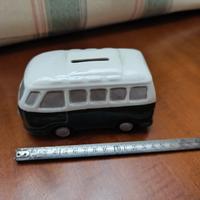 camioncino salvadanaio ceramica