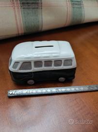 camioncino salvadanaio ceramica