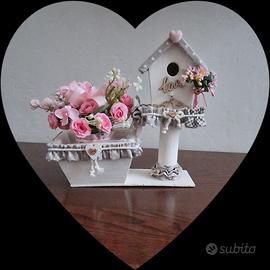 porta piantina shabby chic nuovo e unico