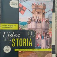 Libro scolastico L'idea della Storia 1