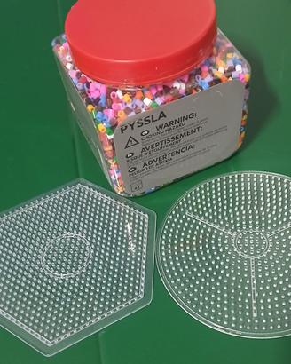 Kit creativo di perline da Stirare PYSSLA di Ikea