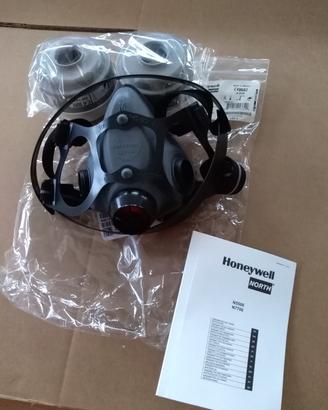 Semimaschera bifiltro alte prestazioni