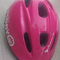 Casco bicicletta monopattino rosa