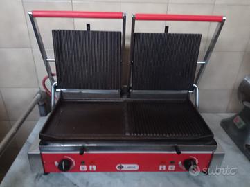 piastra x per risto , panini  grill marca gierre
