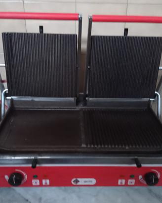 piastra x per risto , panini  grill marca gierre