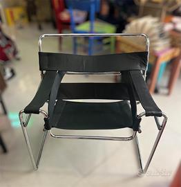 Sedia Mod. Wassily Marcel Breuer Anni70 Rivisitata