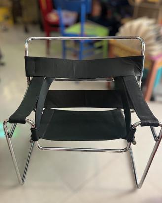 Sedia Mod. Wassily Marcel Breuer Anni70 Rivisitata