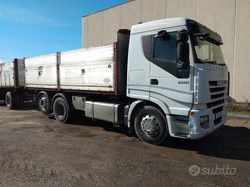 stralis 500 anno2008 euro5 ribaltabile 3lati .
