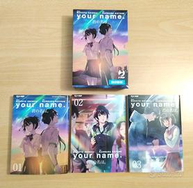 Your Name manga - Collection box 1-3 - M. Shinkai