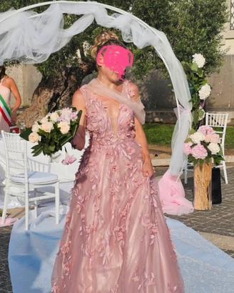 Abito sposa o diciottesimo Rosa