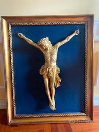 Crsto in legno dell'800