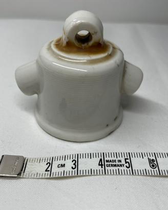 Portalampada in ceramica vintage