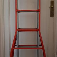 Scala telescopica in acciao