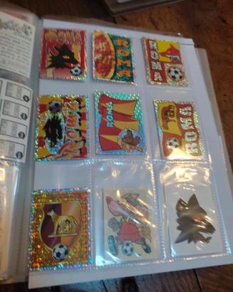 Lotto 16 Figurine Stemmi Roma + Slammer vari