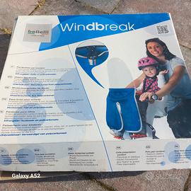 Bellelli parabrezza vento bici per bambini