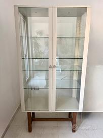 Vetrinetta con ante a vetri Ikea Stockholm