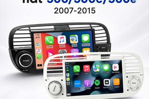 Autoradio Fiat 500 2007-2015 CarPlay Android Auto