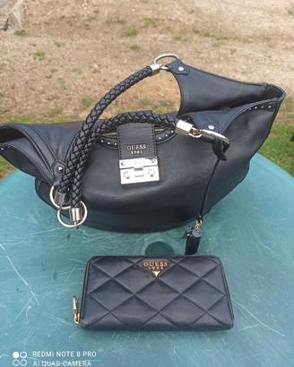Borsa e portafoglio Guess