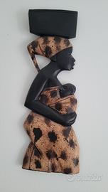 statua africana da appendere