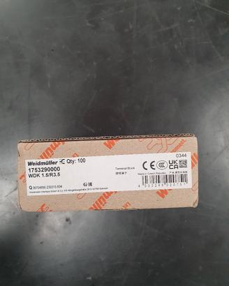 morsetto a molla Weidmuller wdk 1753290000