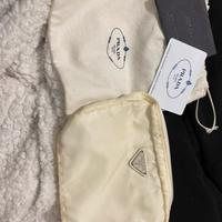 Pochette PRADA bianca