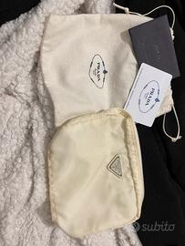 Pochette PRADA bianca